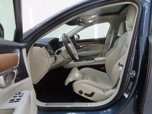 Volvo S90 2.0 T8 AWD Inscription | Adaptieve Cruise Control | Luchtvering | Schuif-/Kanteldak | Harman Kardon Audio | 360° Surround View Parkeercamera | Stoel-/Stuurverwarming | Nappa Lederen Bekleding + Massage + Ventilatie |