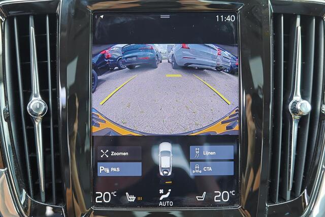 Volvo S90 T4 Inscription - IntelliSafe Assist & Surround - Parkeercamera achter - Verwarmde voorstoelen - Parkeersensoren voor & achter - Elektr. bedienb. voorstoelen met geheugen - 18' LMV