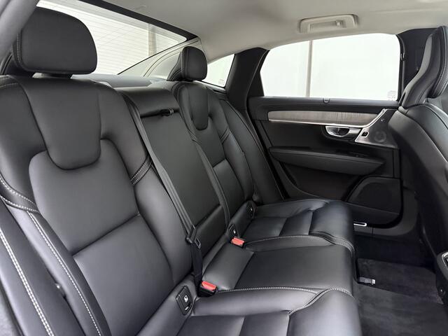 Volvo S90 B4 211pk Ultimate Bright / Luchtvering / Bowers&Wilkins Audio / Massage / Dubbel Glas / Schuif-/kanteldak / Head-Up / Ventilatie / El. Trekhaak / Full-LED / 360 Camera / 19'' /