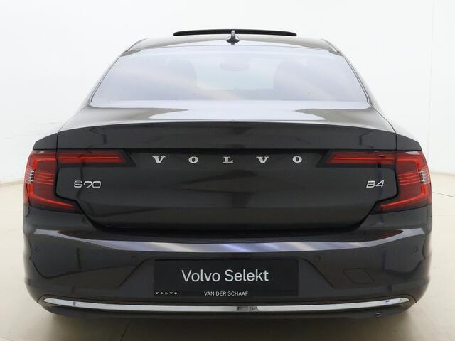 Volvo S90 B4 211pk Ultimate Bright / Luchtvering / Bowers&Wilkins Audio / Massage / Dubbel Glas / Schuif-/kanteldak / Head-Up / Ventilatie / El. Trekhaak / Full-LED / 360 Camera / 19'' /