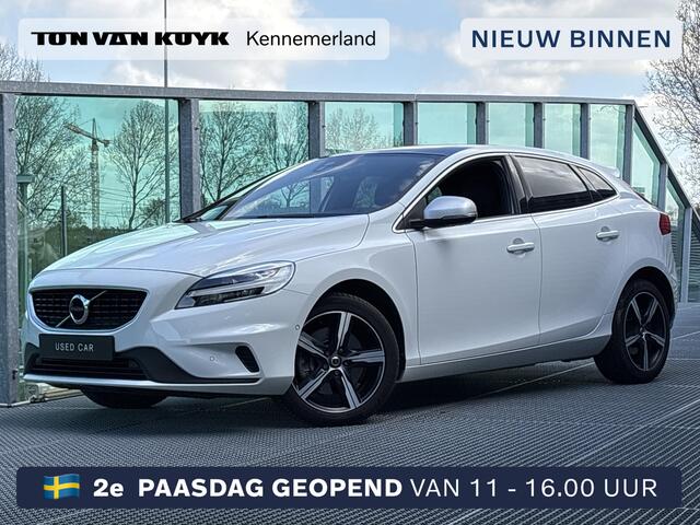 Volvo V40 1.5 T3 Polar+ Sport Automaat, R-design, Panoramadak, Trekhaak, Extra getinte ramen vanaf B-stijl, Harman Kardon audio. Stoelverwarming, Park assist