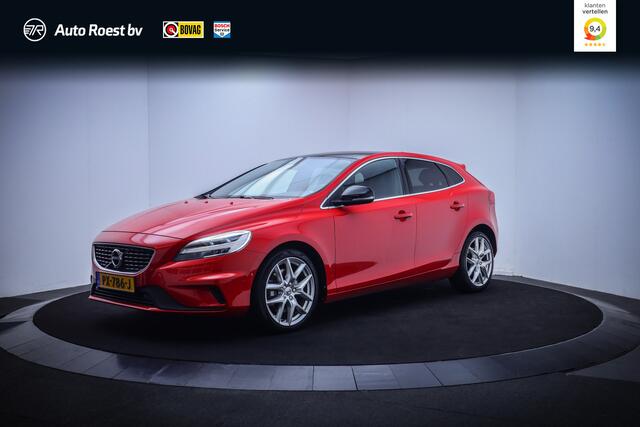 Volvo V40 2.0 T4 190PK Aut. R-Design Business Sport LEDER | NAVI | PANO | STOELVERW. | TREKH. AFN. | FULL LED | CLIMA