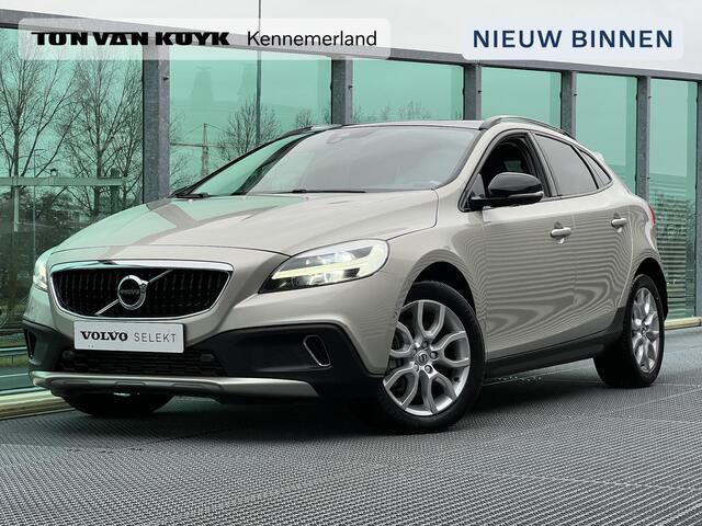 Volvo V40 CROSS COUNTRY 1.5 T3 Polar+ Luxury Automaat, Panoramadak, Lederen bekleding, Unieke kilometerstand, Eerste eigenaar, Noodreservewiel, Parkeercamera, DAB+ radio, Extra getinte ramen vanaf B-stijl, Stoelverwarming, High performance audio