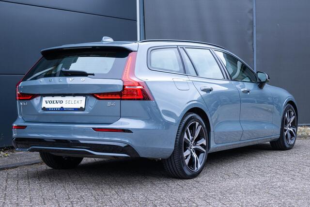 Volvo V60 B4 Automaat Plus Dark | Adaptive Cruise Control | Blind Spot | Elektrisch bedienbare voorstoelen | Keyless Entry | Stoel- en stuurverwarming | Verwarmde Achterbank | Semi Elektrische Trekhaak