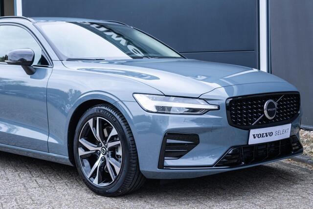 Volvo V60 B4 Automaat Plus Dark | Adaptive Cruise Control | Blind Spot | Elektrisch bedienbare voorstoelen | Keyless Entry | Stoel- en stuurverwarming | Verwarmde Achterbank | Semi Elektrische Trekhaak