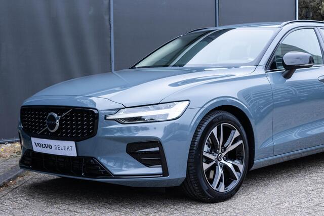 Volvo V60 B4 Automaat Plus Dark | Adaptive Cruise Control | Blind Spot | Elektrisch bedienbare voorstoelen | Keyless Entry | Stoel- en stuurverwarming | Verwarmde Achterbank | Semi Elektrische Trekhaak