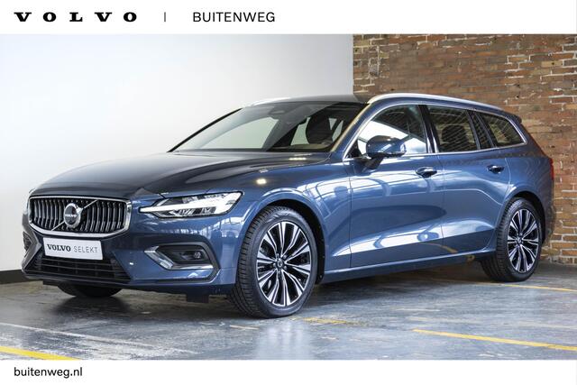 Volvo V60 B3 Plus Bright | 360º camera | Harman Kardon audio | Wegklapbare trekhaak | Stoel- en stuurverwarming | Verwarmbare achterbank