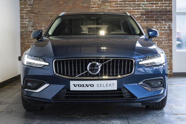 Volvo V60 B3 Plus Bright | 360º camera | Harman Kardon audio | Wegklapbare trekhaak | Stoel- en stuurverwarming | Verwarmbare achterbank