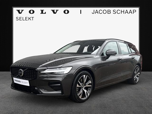 Volvo V60 B4 Plus Dark / Trekhaak semi elektrisch / 1800 kg trekgewicht / Lederen bekleding /