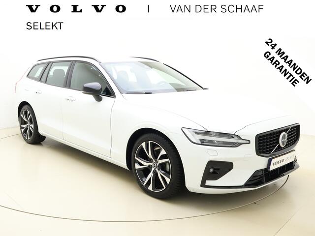 Volvo V60 B4 211pk Plus Dark / Elektr. Sportstoelen / FULL-LED / Stoelverw. Voor + Achterzijde / Adapt. Cruise / BLIS / PDC + Camera / Elektr. Achterklep / 4-Zone Climate Control /