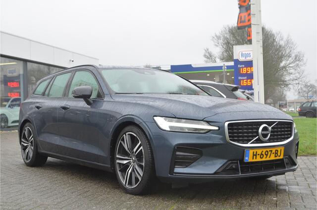 Volvo V60 2.0 T5 R-Design Trekhaak wegklap | Memory stoel | Pilot Assist | Stoelverwarming | Dodehoeksensor | Carplay | a.Camera