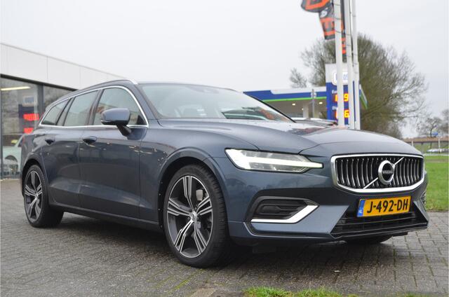 Volvo V60 2.0 T5 Inscription Pilot Assist | Memory stoel | Leer | Trekhaak wegklap | Stoelverwarming | Hout inleg | a.Camera | Carplay