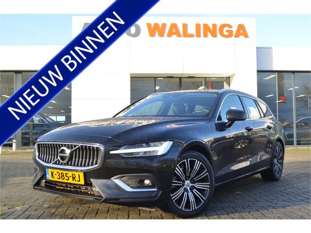 Volvo V60 2.0 B4 Inscription Pilot Assist | Memory stoel | Trekhaak elektr | Stuur + stoelverwarming + achter | 18'' LMV | Leer | Carplay | Dodehoeksensor Standverwarming