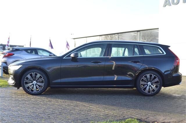 Volvo V60 2.0 B4 Inscription Pilot Assist | Memory stoel | Trekhaak elektr | Stuur + stoelverwarming + achter | 18'' LMV | Leer | Carplay | Dodehoeksensor Standverwarming