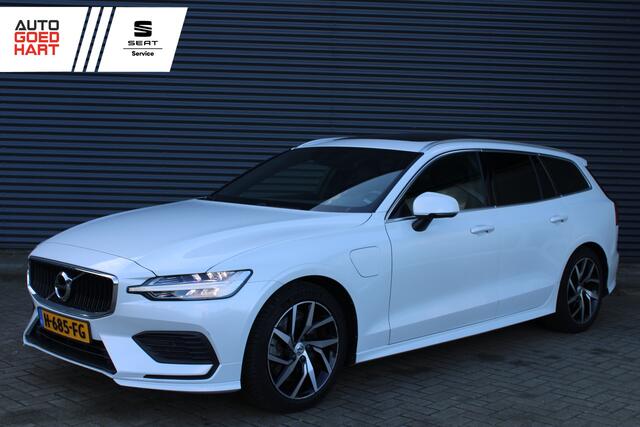 Volvo V60 2.0 T6 Twin Engine AWD Panoramadak Inscription Chrystal White Full-Led Camera