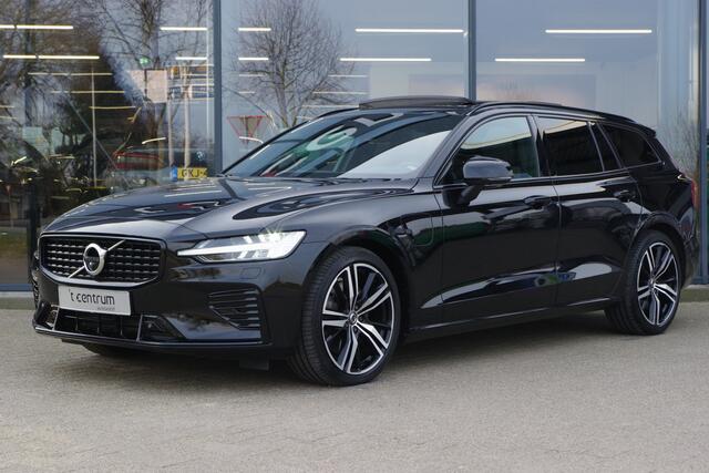 Volvo V60 2.0 T6 Recharge 340 PK AWD R-Design PHEV, Panoramadak, Bowers & Wilkinson Sound, 360 Camera, 4 x Stoelverwarming, Adap. Cruise Control