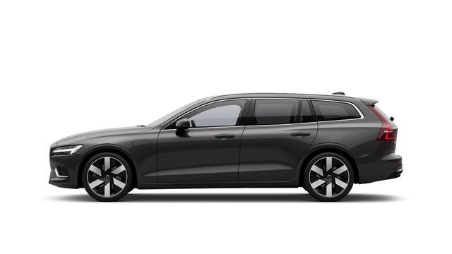 Volvo V60 T6 Plug-in hybrid AWD Essential Bright - GRATIS LEDER - | Adaptive Cruise control | Stoel/stuur/achterbankverwarming | 19" LM velgen