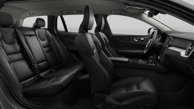 Volvo V60 T6 Plug-in hybrid AWD Essential Bright - GRATIS LEDER - | Adaptive Cruise control | Stoel/stuur/achterbankverwarming | 19" LM velgen