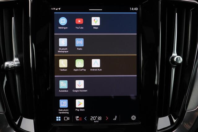Volvo V60 B4 Essential Edition - IntelliSafe Assist & Surround - Parkeercamera achter - Verwarmde voorstoelen, stuur & achterbank - Parkeersensoren voor & achter - Draadloze tel. lader - Elektr. verstelbare lendesteunen - 17' LMV