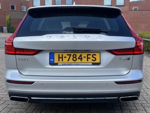Volvo V60 2.0 T6 340 pk Twin Engine AWD Inscription Navigatie Sportstoelen Stoelverwarming Camera Elek. Bestuurderstoel Leder Trekhaak Dab Carplay NL Auto 1e Eigenaar Plug in Hybride BTW Auto