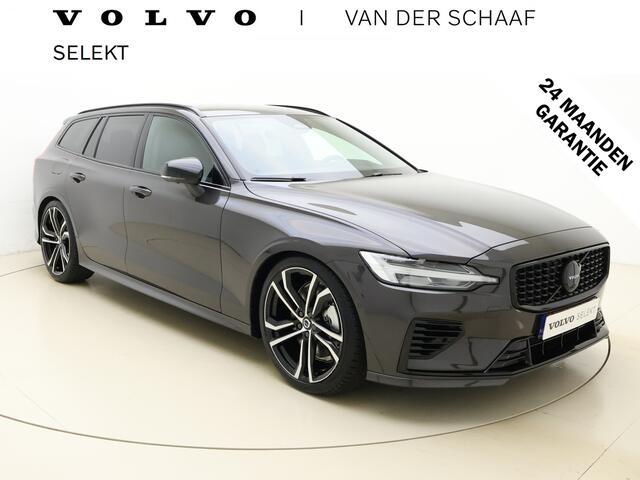 Volvo V60 T6 350pk AWD Plus Dark / 20 Inch / Stylingkit / Heico verlagingset / Elek stoelen / H&K Audio / 360 Camera / Sportstoelen.