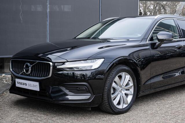 Volvo V60 B4 Automaat Momentum Business | Lederen interieur| Semi Electrische Trekhaak| Parkeer Camera| Park Assist voor en achter| Adaptieve Cruise control| Blind spot| Keyless entry.