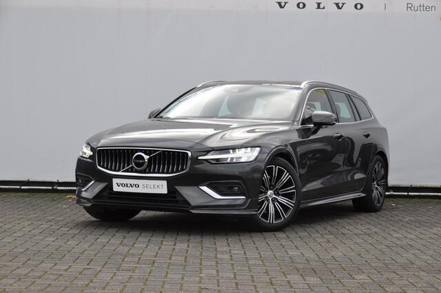 Volvo V60 B3 177PK Automaat Inscription Mild hybride / Adaptieve cruise Control / Pilot assist / BLISS / standkachel / Stoel stuur en achterbankverwarming/ DAB+ / Elektrische stoelen met geheugen functie / Parkeersensoren met camera / Semi Automatische Trekhaak /