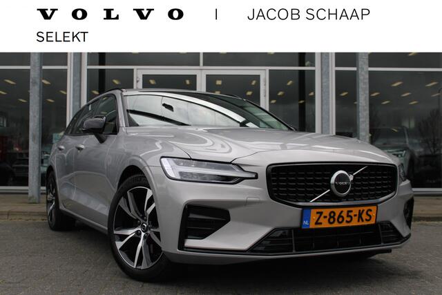 Volvo V60 2.0 B4 Plus Dark | Trekhaak | Blis | ACC | Leder | Stuurverwarming | Camera | Elektr. Stoel