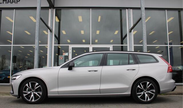 Volvo V60 2.0 B4 Plus Dark | Trekhaak | Blis | ACC | Leder | Stuurverwarming | Camera | Elektr. Stoel