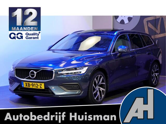 Volvo V60 2.0 T5 184kW/250pk Aut8 Business Pro PANORAMADAK + CLIMA + CRUISE + LEER + EL.TREKHAAK + LANE ASSIST + STOELVERWARMING + CD-SPELER + VOLVO ON-CALL + STOELVERWARMING + APPLE CARPLAY/ANDROID AUTO + DAB AUDIO + PARKSENSOREN V&A + 18" LM-VELGEN!!