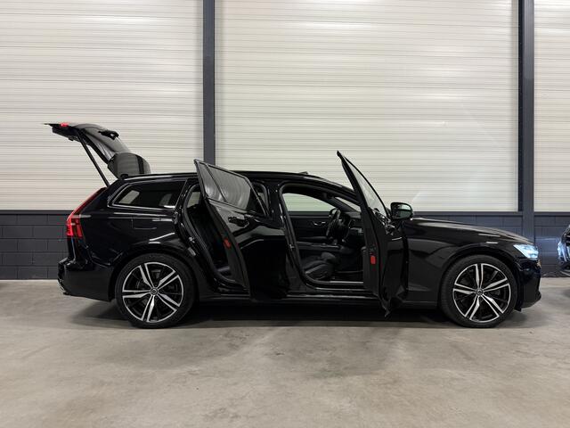 Volvo V60 T6 Recharge AWD R-Design PANO/BOWERS&WILKINS/HEAD-UP/360CAMERA/ACC/PILOT-ASSIST/KEYLESS/MEMORY+ZWART LEER SPORT/19"/ELECTR.TREKHAAK