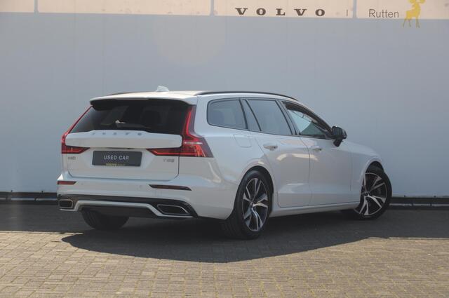 Volvo V60 T5 250PK Automaat R-Design / Cruise control / Stoel - en stuurwielverwarming / Navigatie / Elektrische trekhaak / Eleketrische achterklep / Parkeersensoren met camera