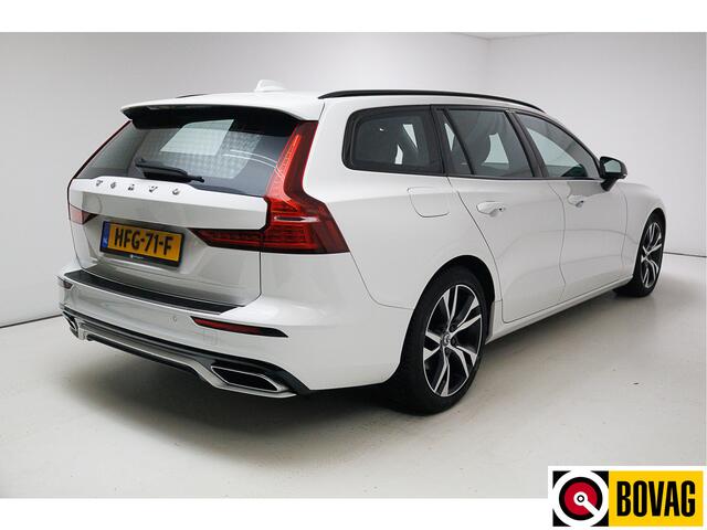 Volvo V60 2.0 B4 R-Design 198 PK | Pilot assist | Led | Camera | Stoelverwarming Elektrisch vert. best. stoel met geheugen, Elec. klep, All season banden