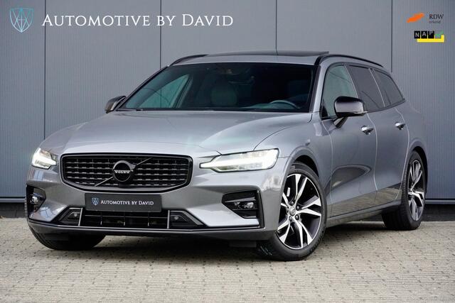 Volvo V60 2.0 B3 163 PK R-DESIGN AUTOMAAT / BTW AUTO / TREKHAAK / PANORAMADAK / ACHTERBANKVERWARMING / HARMAN KARDON / ELEK VOORSTOELEN / STOELVERWARMING