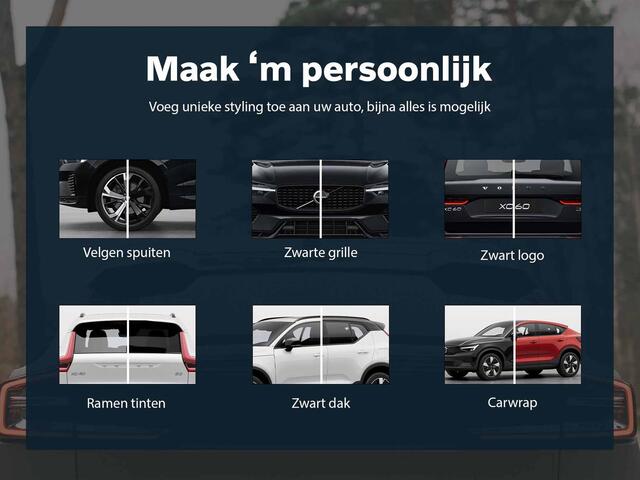 Volvo V60 2.0 T6 Plug-in hybrid AWD Ultra Dark Climate Line | Nappa leder | Massage | Heico Styling