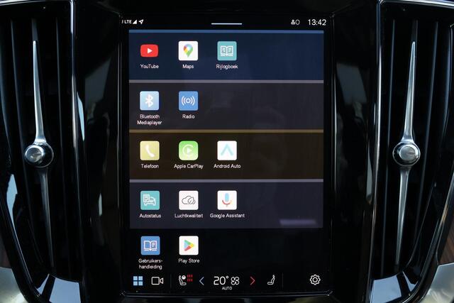 Volvo V60 B4 Plus Dark - Panorama/schuifdak - IntelliSafe Assist & Surround - 360º Camera - Harman/Kardon audio - Adaptieve LED koplampen - Verwarmde voorstoelen, stuur & achterbank - Parkeersensoren voor & achter - Elektr. bedienb. voorstoelen met geheugen - Draad