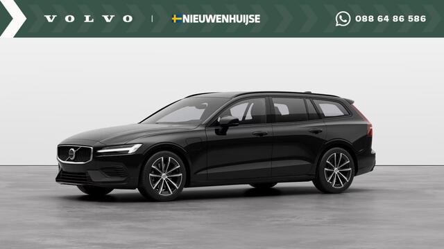 Volvo V60 T6 AWD 350 pk Plug-in hybrid Essential | Adaptive Cruise Control | 18" Diamond Black velgen | LED verlichting