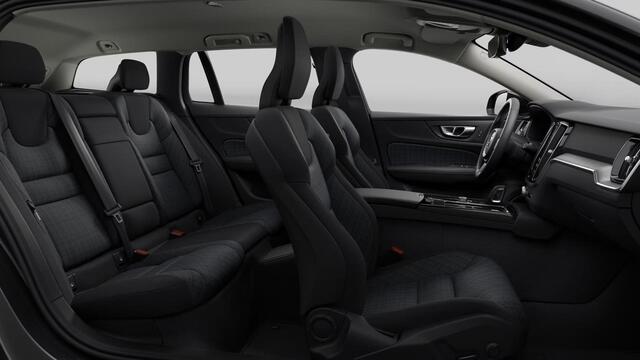 Volvo V60 T6 AWD 350 pk Plug-in hybrid Essential | Adaptive Cruise Control | 18" Diamond Black velgen | LED verlichting