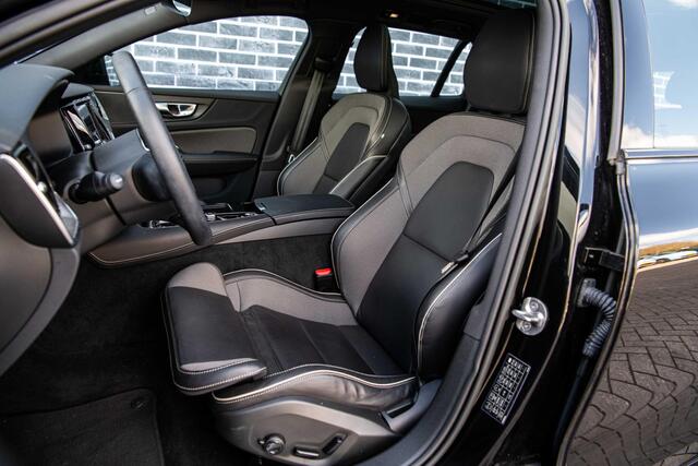Volvo V60 2.0 T6 Plug-in hybrid AWD Plus Dark | Long range | Panorama dak | Adaptieve cruise control | Elektrisch verstelbare voorstoelen | Stoel/stuur verwarming | Blis |