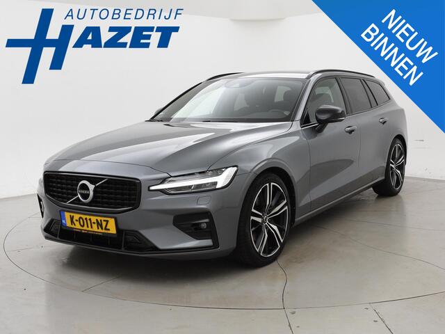 Volvo V60 2.0 B4 197 PK AUT. R-DESIGN + WEGKL. TREKHAAK | HARMAN/KARDON | LEDER | 19 INCH | ADAPTIVE CRUISE CONTROL