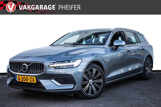 Volvo V60 2.0 T6 340pk Twin Engine AWD Inscription Trekhaak/ Leer/ Comfortstoelen/ Stoelverwarming/ 18" Lmv/ Elektr. achterklep