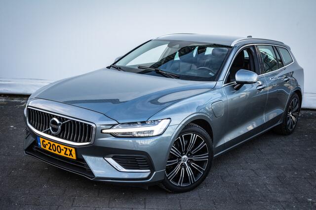 Volvo V60 2.0 T6 340pk Twin Engine AWD Inscription Trekhaak/ Leer/ Comfortstoelen/ Stoelverwarming/ 18" Lmv/ Elektr. achterklep