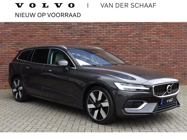 Volvo V60 T6 350PK Plug-in hybrid AWD Essential | Moritz leder blond | Driver assist pack | Climate pack | PDC voor en achter