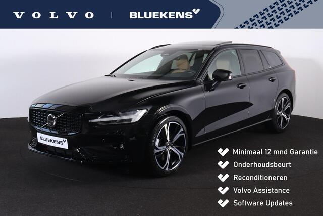 Volvo V60 B4 Plus Dark - Panorama/schuifdak - IntelliSafe Assist & Surround - 360º Camera - Harman/Kardon audio - Adaptieve LED koplampen - Verwarmde voorstoelen, stuur & achterbank - Parkeersensoren voor & achter - Elektr. bedienb. voorstoelen met geheugen - Draad