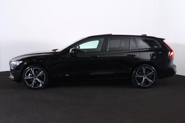 Volvo V60 B4 Plus Dark - Panorama/schuifdak - IntelliSafe Assist & Surround - 360º Camera - Harman/Kardon audio - Adaptieve LED koplampen - Verwarmde voorstoelen, stuur & achterbank - Parkeersensoren voor & achter - Elektr. bedienb. voorstoelen met geheugen - Draad
