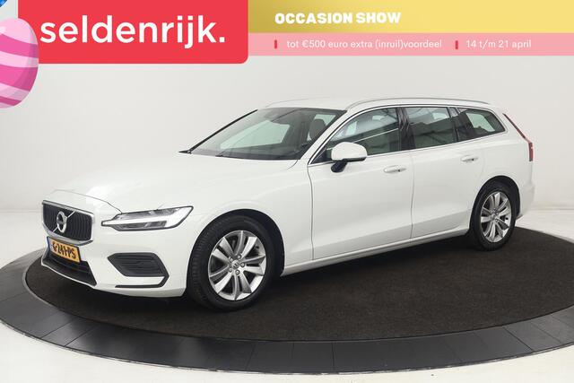 Volvo V60 2.0 D4 MomentPro | Leder | Trekhaak | Stoelverwarming | Adaptive cruise | Carplay | Navigatie | DAB | Camera | Full LED | Climate control