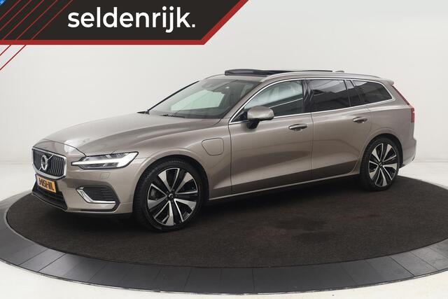 Volvo V60 2.0 T6 Recharge AWD Business Pro | Panoramadak | Head-Up | Leder | 360 camera | Stoel & stuurverwarming | Harman/Kardon | Keyless | Full LED | Carplay | Navigatie
