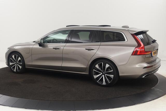 Volvo V60 2.0 T6 Recharge AWD Business Pro | Panoramadak | Head-Up | Leder | 360 camera | Stoel & stuurverwarming | Harman/Kardon | Keyless | Full LED | Carplay | Navigatie