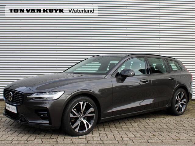 Volvo V60 2.0 B4 Plus Dark Automaat / Leder interieur / Trekhaak / Google Maps Navi