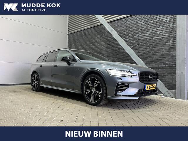 Volvo V60 T8 Twin Engine R-Design | Panoramadak | Head-Up | ACC | Trekhaak | Stoel+Stuurverwarming | 19 Inch